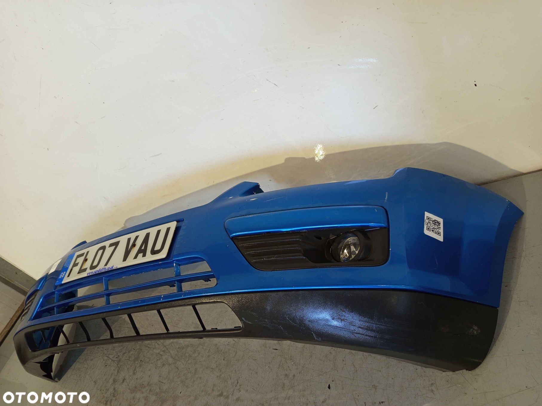 + ZDERZAK PRZÓD PRZEDNI FORD FOCUS MK.2 II G3 NIEBIESKI HALOGENY - 2