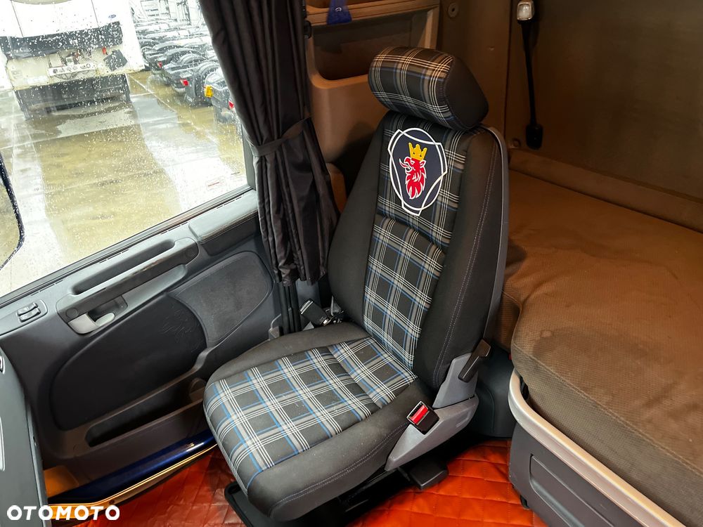 Scania R580 V8 2015 Rok // Automat // Retarder // Cała na poduszkach // ALU // Full // Klima postojowa // Idealna !!! - 12