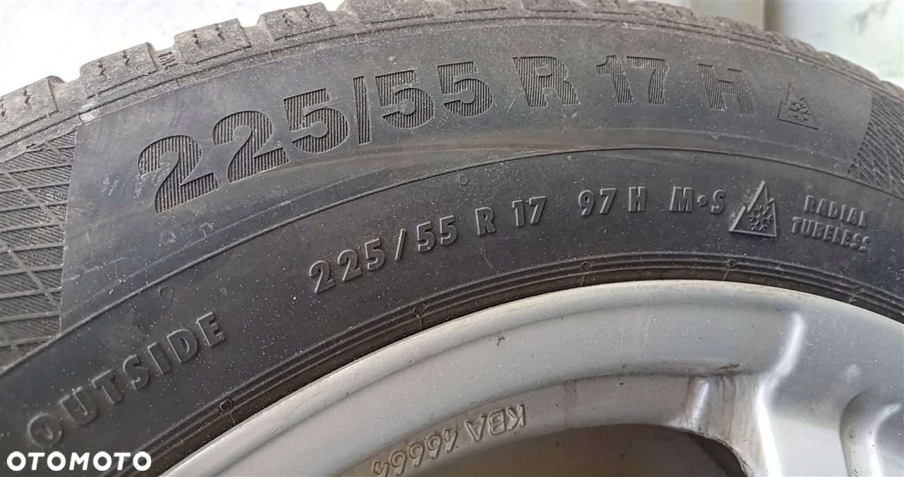 KOŁA ALUFELGI OPONY WINTERCONTACT CITROEN C5 III X7 5x108 225/55R17 17 - 16