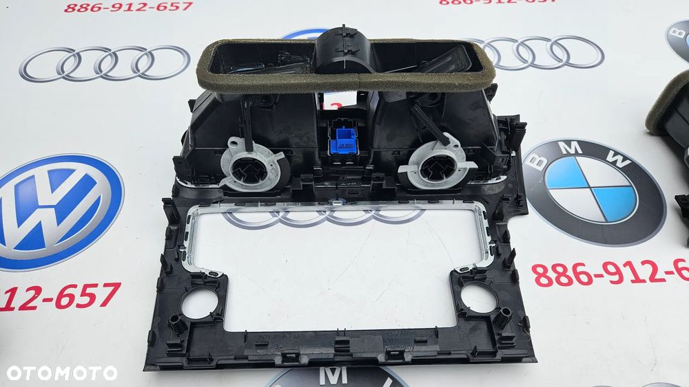 VW Golf 7 VII Kratka nawiewu prawa Dekor listwa Ramka radia 5G0857059 5G1819703C 5G1819743 5G1819704DE - 15