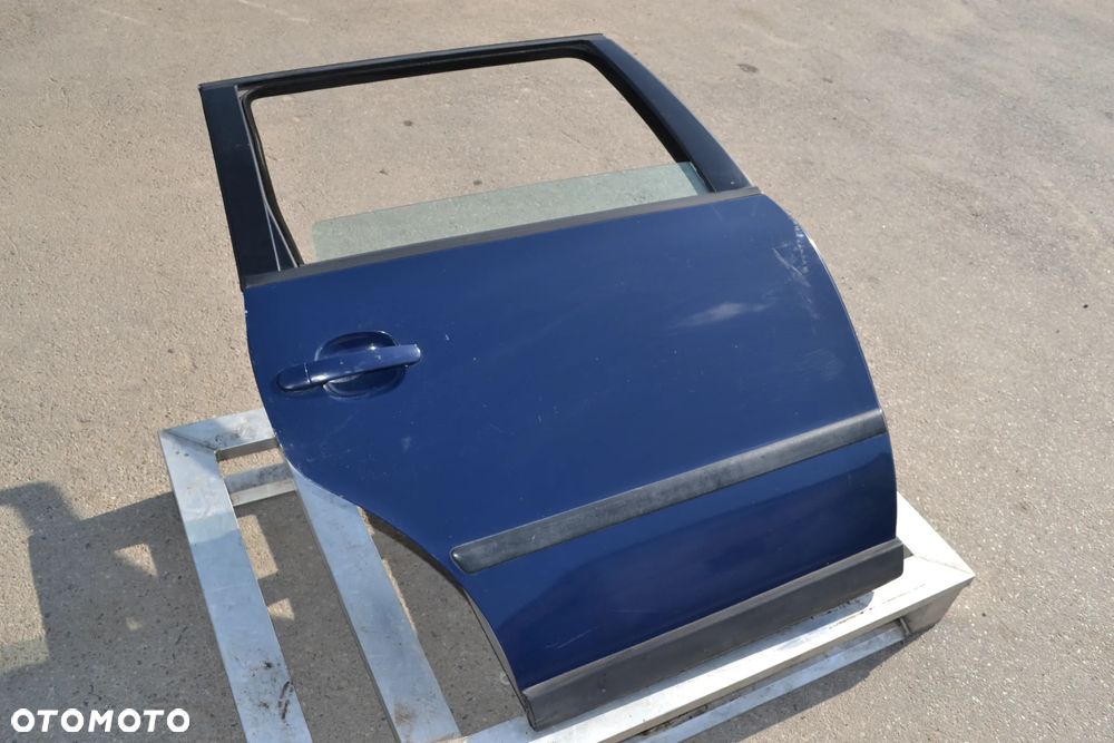 VW PASSAT B5 FL KOMBI 96-05 DRZWI TYŁ TYLNE PRAWE LA5E POMORSKIE - 2