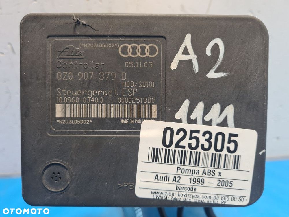 POMPA ABS AUDI A2  1.6 FSI - 1
