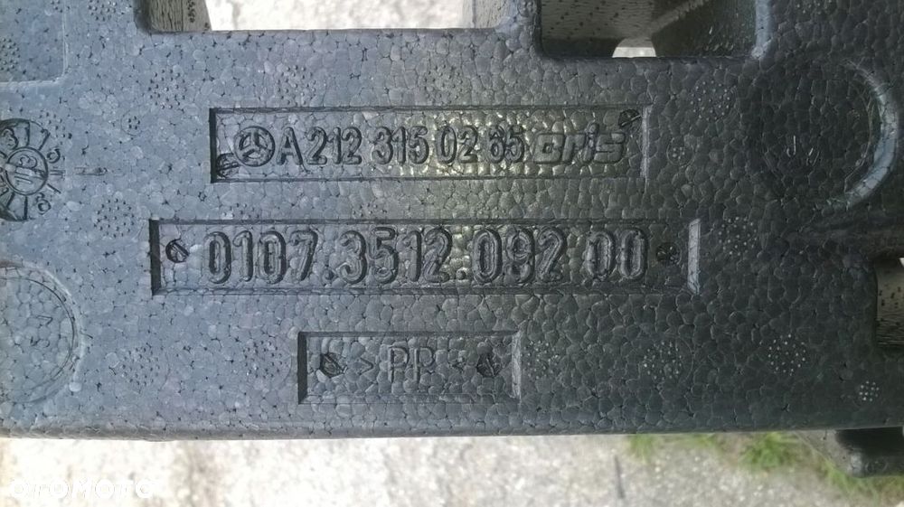 MERCEDES W212 ABSORBER PIANKA HAKA ORIS ORGINAŁ - 4