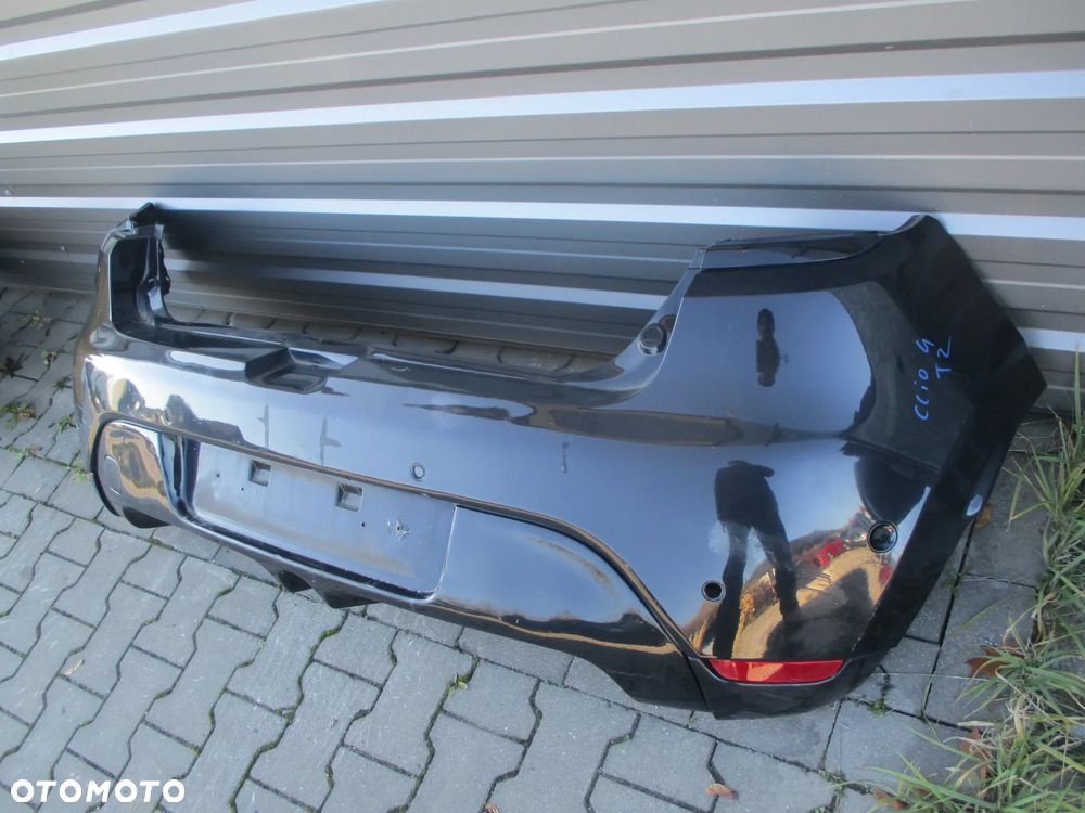 RENAULT CLIO IV 2012- KOMPLETNY ZDERZAK tylny tył TE GNE GNE 6xPDC - 2