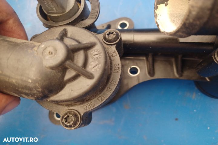 Carcasa termostat 03c121026ac Volkswagen VW Golf 6 [2008 - 2015] Hatc - 2