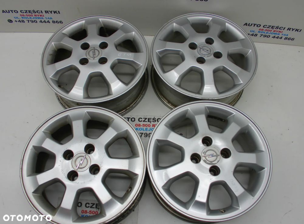 Opel Felgi Felga aluminiowa alufelgi 6JX15 4X100 et44 - 2