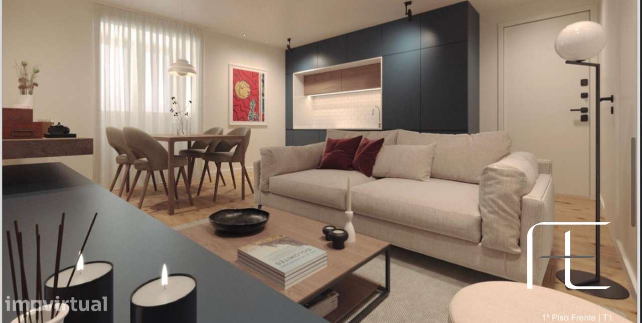 Apartamento T1 Venda em Braga (Maximinos, Sé e Cividade),Braga - Grande imagem: 2/6