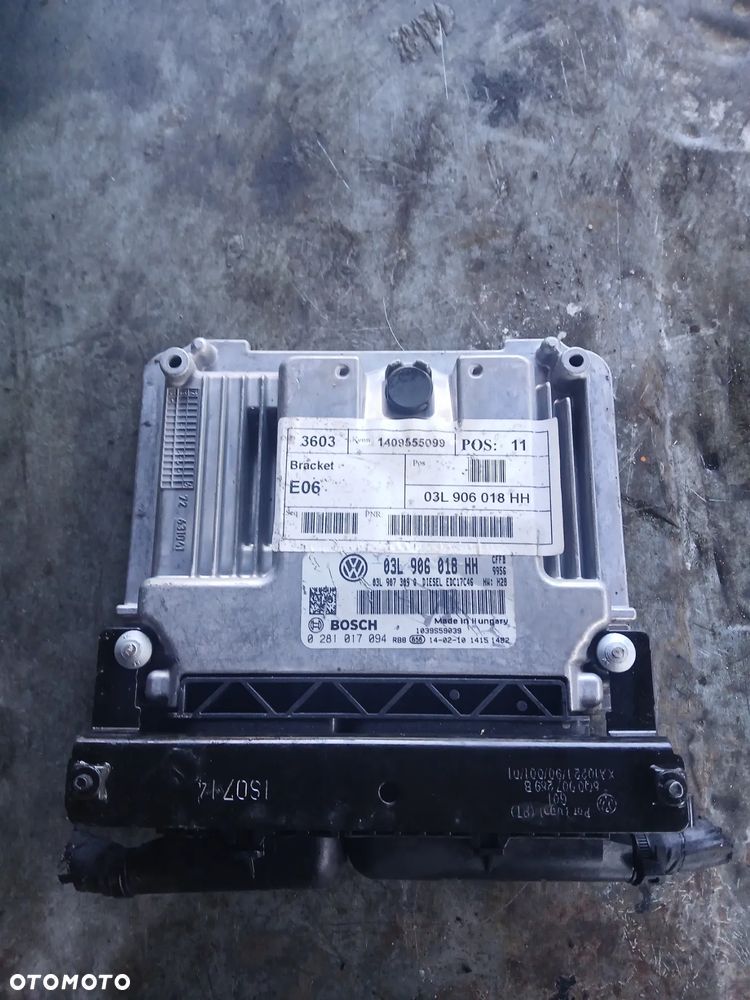 Sterownik Silnika ECU 03L 906 018 HH - 1