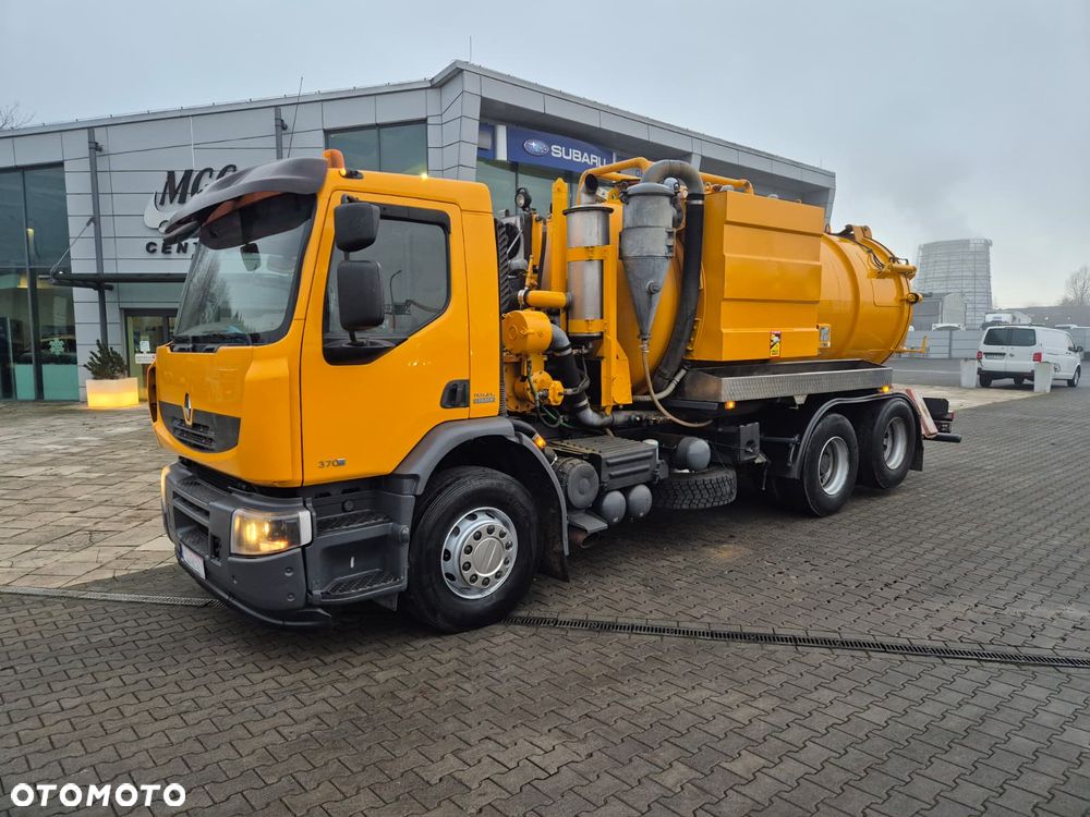 Renault PREMIUM DXI LANDER D 370 / WÓŻ ASENIZACYJNY / 12M3 / 3M3 WODA / WUKO / POMPY JUROP / JEDEN WŁAŚCICIEL / EURO 4 / SERWISOWANY / MOCNA POMPA / ADR - 18
