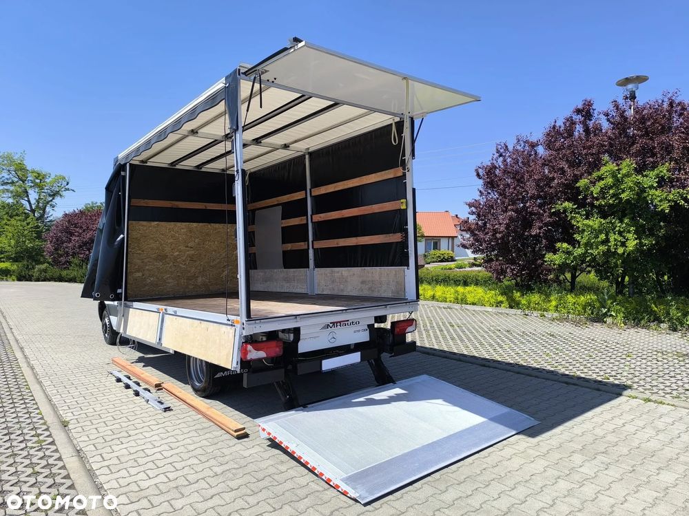 Mercedes-Benz Sprinter 519,190KM, Winda + Plandeka 8 Palet, Firana, Salon Polska! - 12