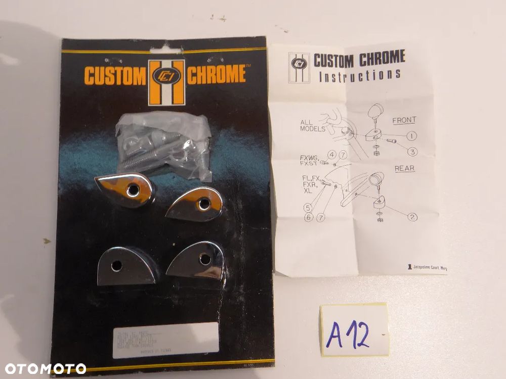 Harley Davidson Evo Twin cam mocowanie kierunkowskazów przód/tył mocowania A12