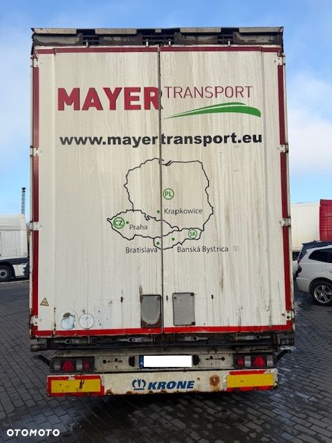 Krone SD Naczepa Ciężarowa MEGA OSIE BPW, PODNOSZONA OŚ, PODNOSZONY DACH - 5