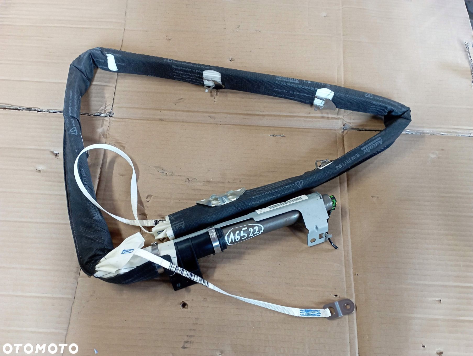 NISSAN QASHQAI J10 KURTYNA AIRBAG LEWA 985P1EY10A - 1