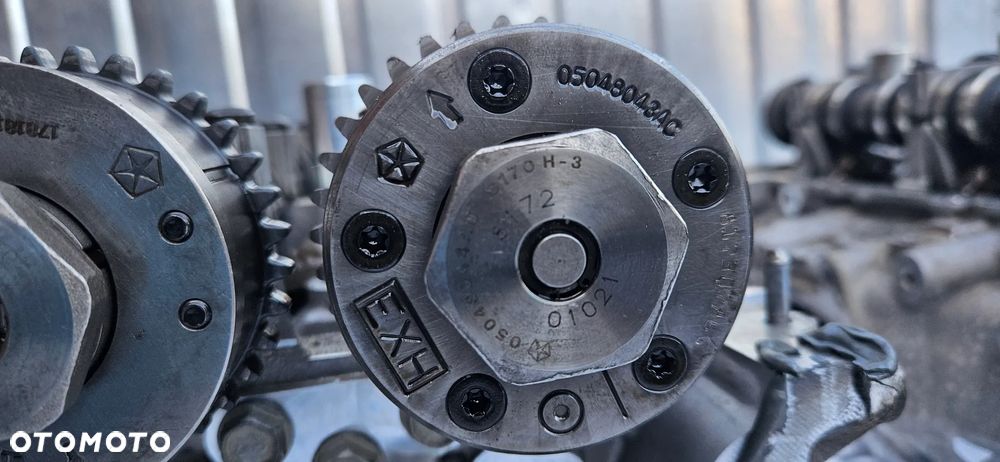 DODGE DURANGO III LIFT 2017- 3.6 V6 Kompletna głowica prawa lewa Wałki głowicy 04893810AF 04893811AF - 5