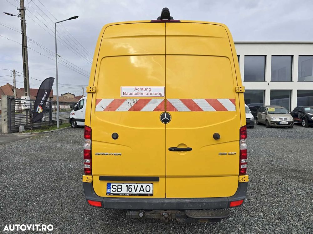 Mercedes-Benz Sprinter 316 CDI 163 CP MEDIU, 11 mc, 2017. - 5