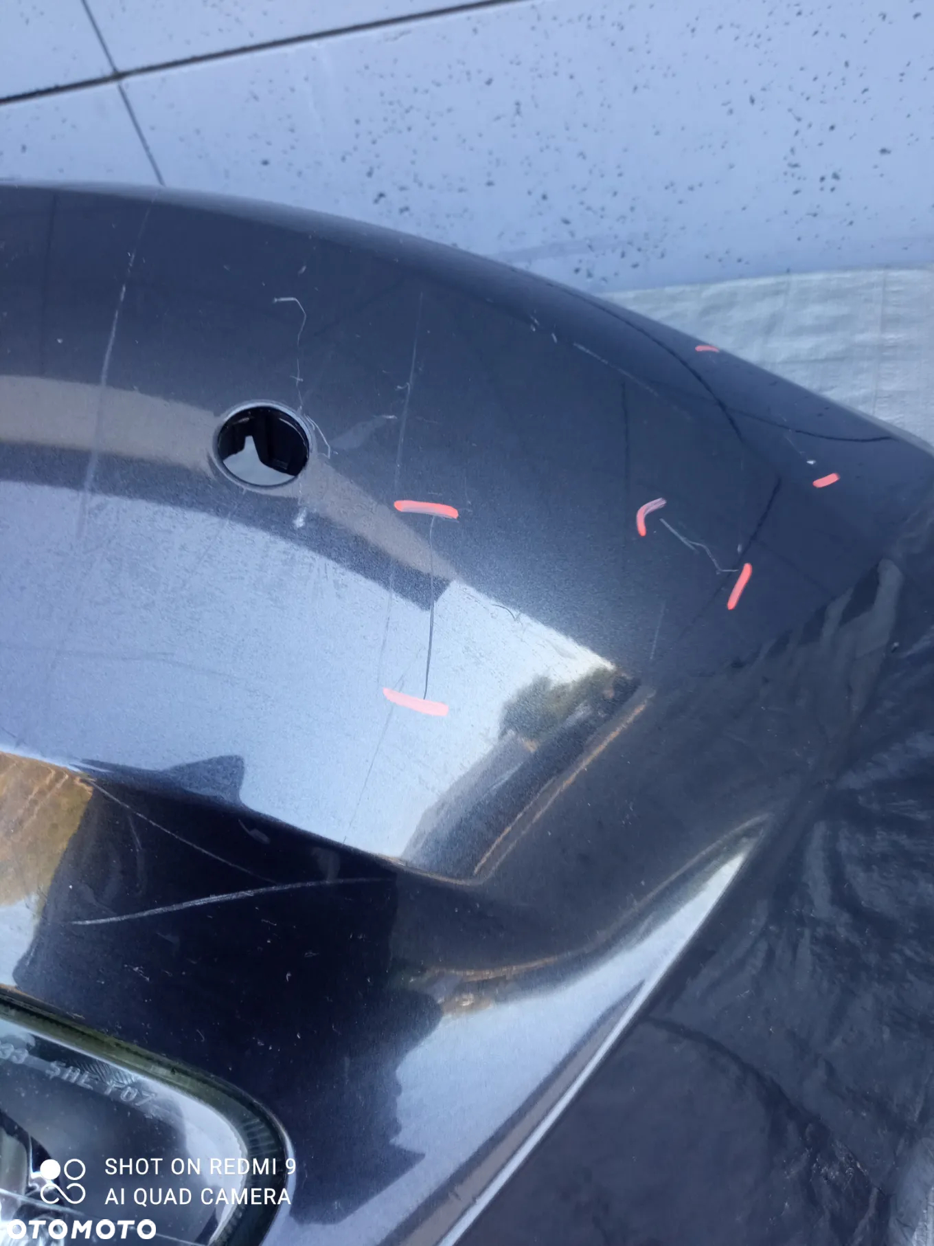 BMW F10 F11 ZDERZAK PRZÓD  B39 MINERAL GRAU - 4