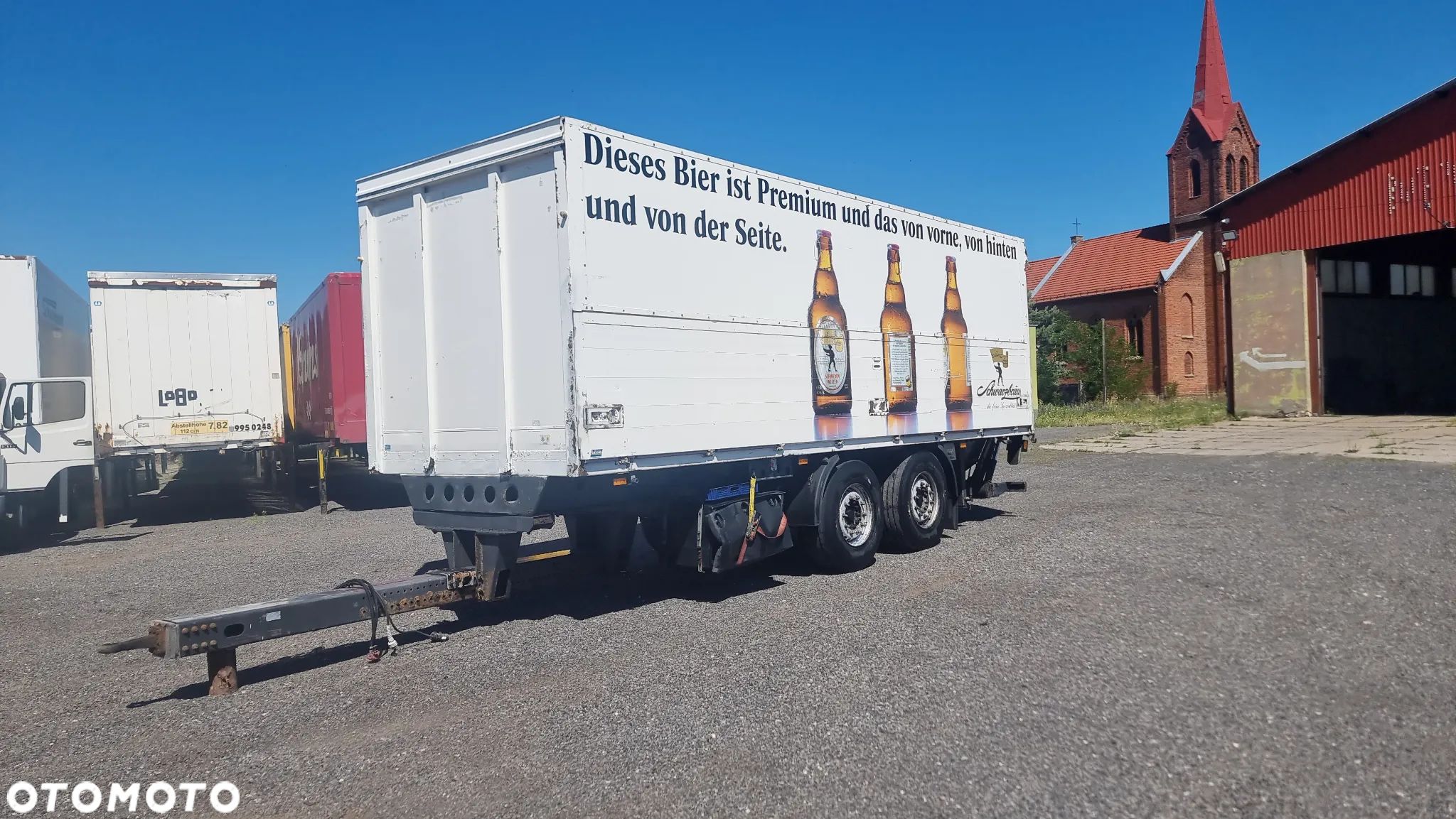 Bos 15.500zł netto TANDEM 7.35x2.10 NAPOJÓWKA SKRZYNIA  DOLNY ZACZEP HAMULCE TARCZOWE MOŻLIWOŚĆ TRANSPORTU - 1