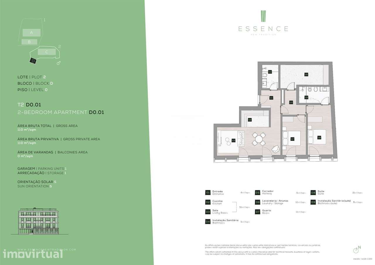 Apartamento T2 com  lugar de garagem, Porto - Grande imagem: 5/38