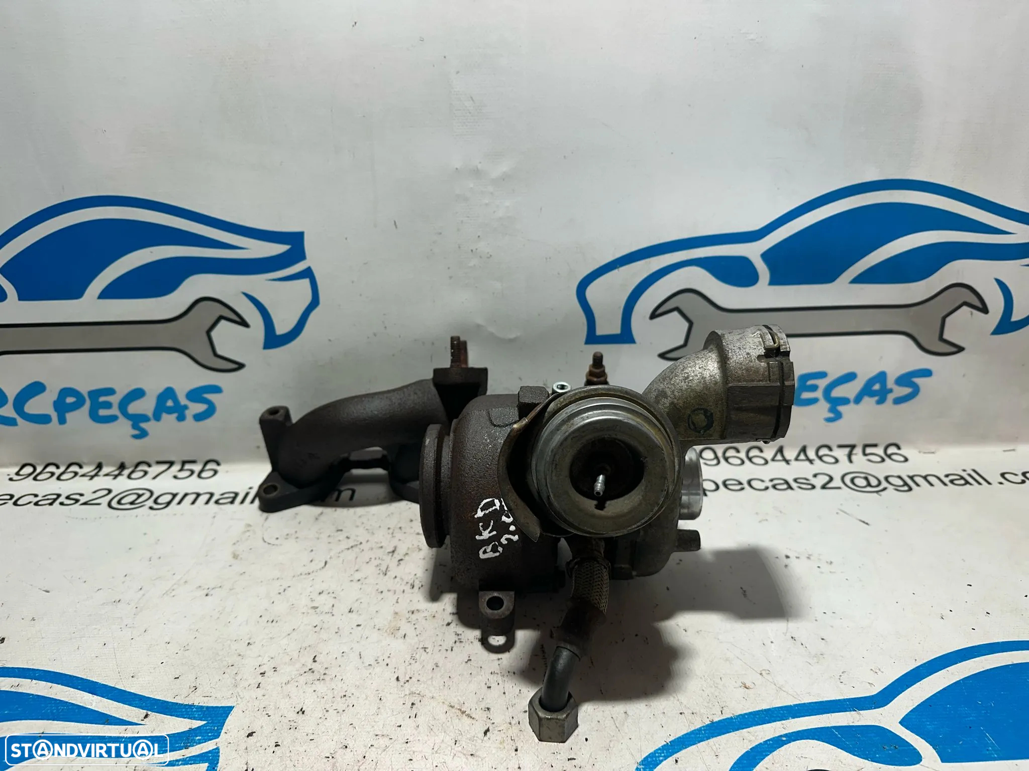 .Turbo Original VW VAG Audi 2.0 TDi BKD BKP 140cv Garrett GT1749VA 724930 / 03G 253 010 J - 8