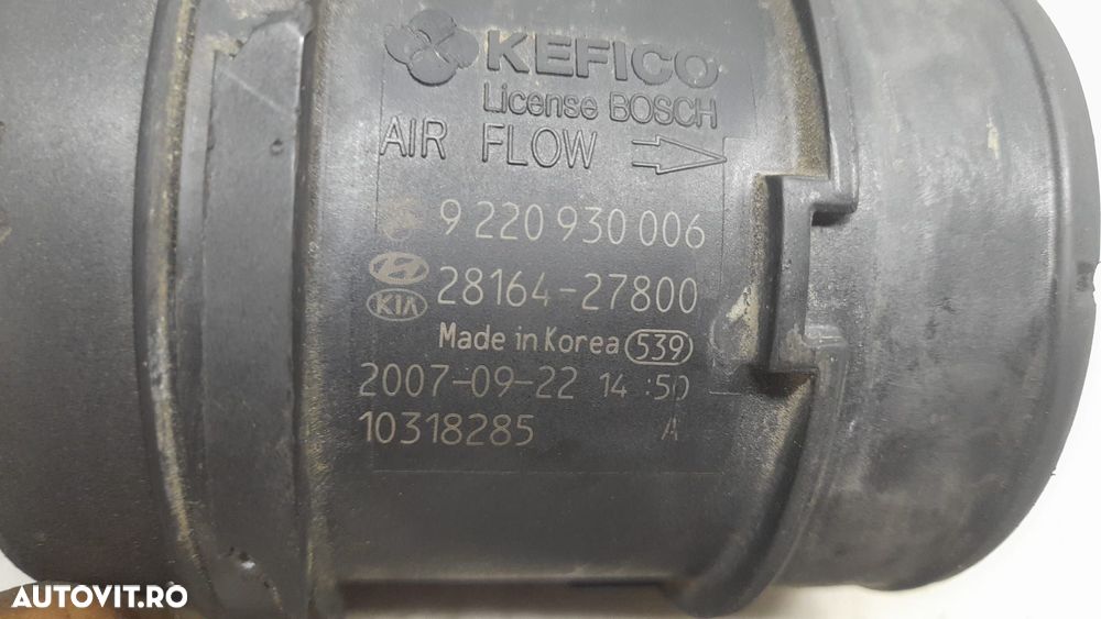 Debimetru aer 0281002721 28164-27800 2.2 crdi D4EB Kia Sportage 1 [19 - 3