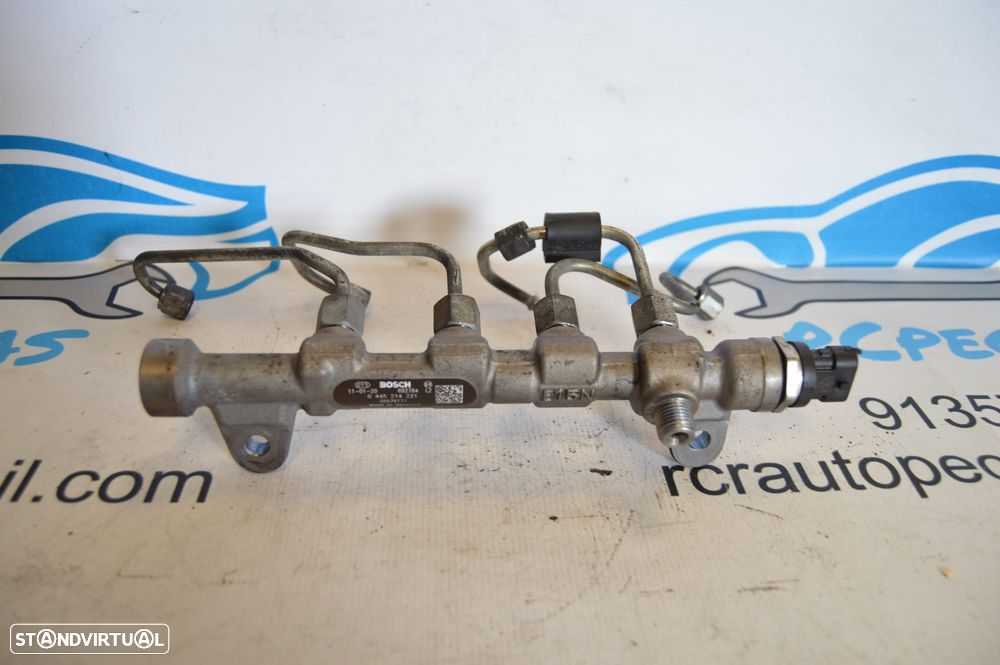 REGUA INJETOR INJETORES INJECTOR INJECTORES BOSCH OPEL GM55576177 55576177 0445214221 OPEL INSIGNIA A G09 SPORT TOURER 2.0 CDTI 16V 160CV A20DTH