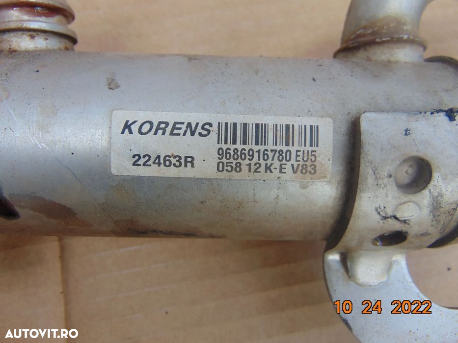 Racitor gaze Citroen c5 2.0 euro 5 Peugeot 508 2.0hdi racitor gaze cu - 2