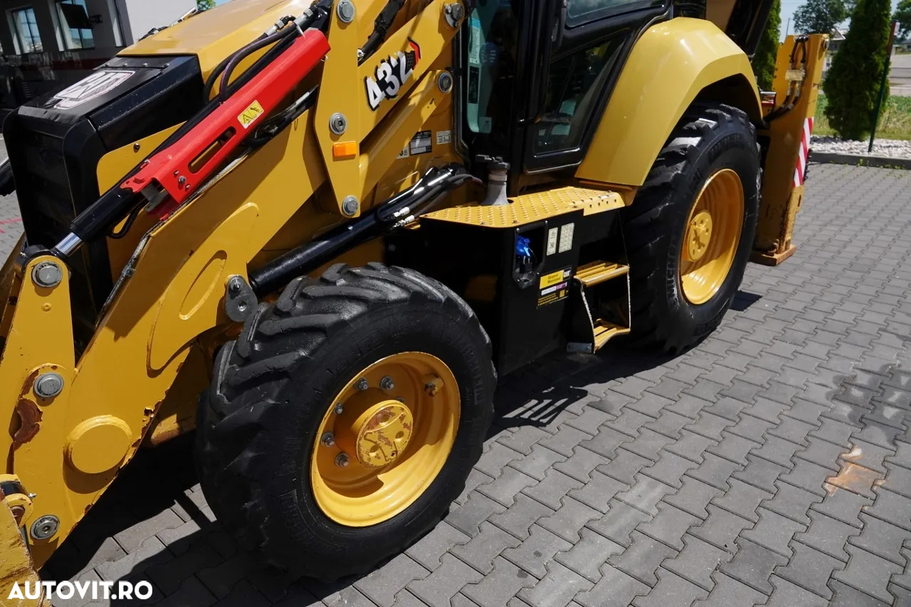 Cat 432 F / BULDOEXCAVATOR / 2020 / JOSTICK / 1.700 LUNI / SET CUPĂ - 14