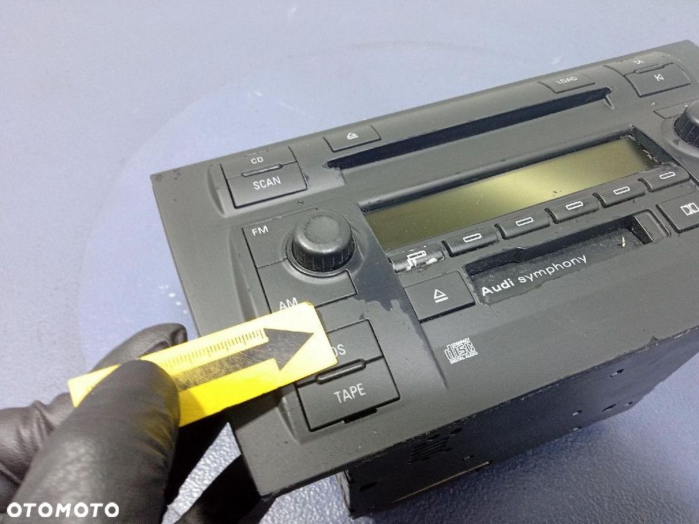 AUDI A6 C5 LIFT 01-04 RADIO CD FABRYCZNE 2DIN AUDI SYMPHONY - 7