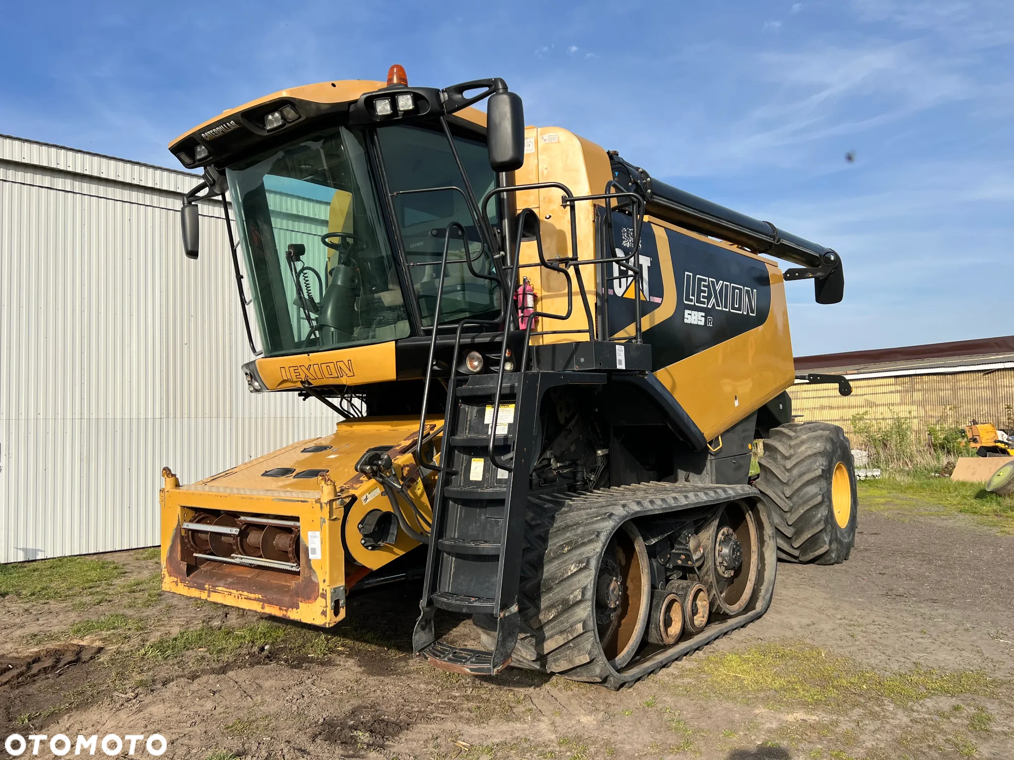 Claas Lexion 585r ,580,570 ,600 terra trac napęd 4x4 Cat - 3