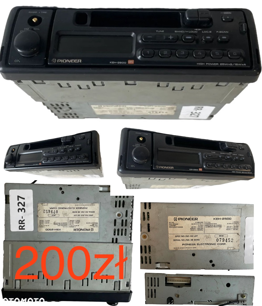 Radio CD MP3 Peugeot 206 307 Partner II 2008 Renault Clio III Kangoo II Laguna II 07- Volkswagen Golf Polo Tiguan Transporter Peugeot 207 Ford S-max Galaxy III  Citroen Berlingo II C5 II - 9