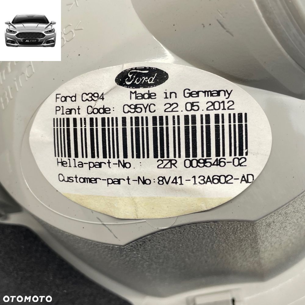 LAMPA PRAWA TYŁ W KLAPE FORD KUGA MK1 8V41-13A602-AD - 3