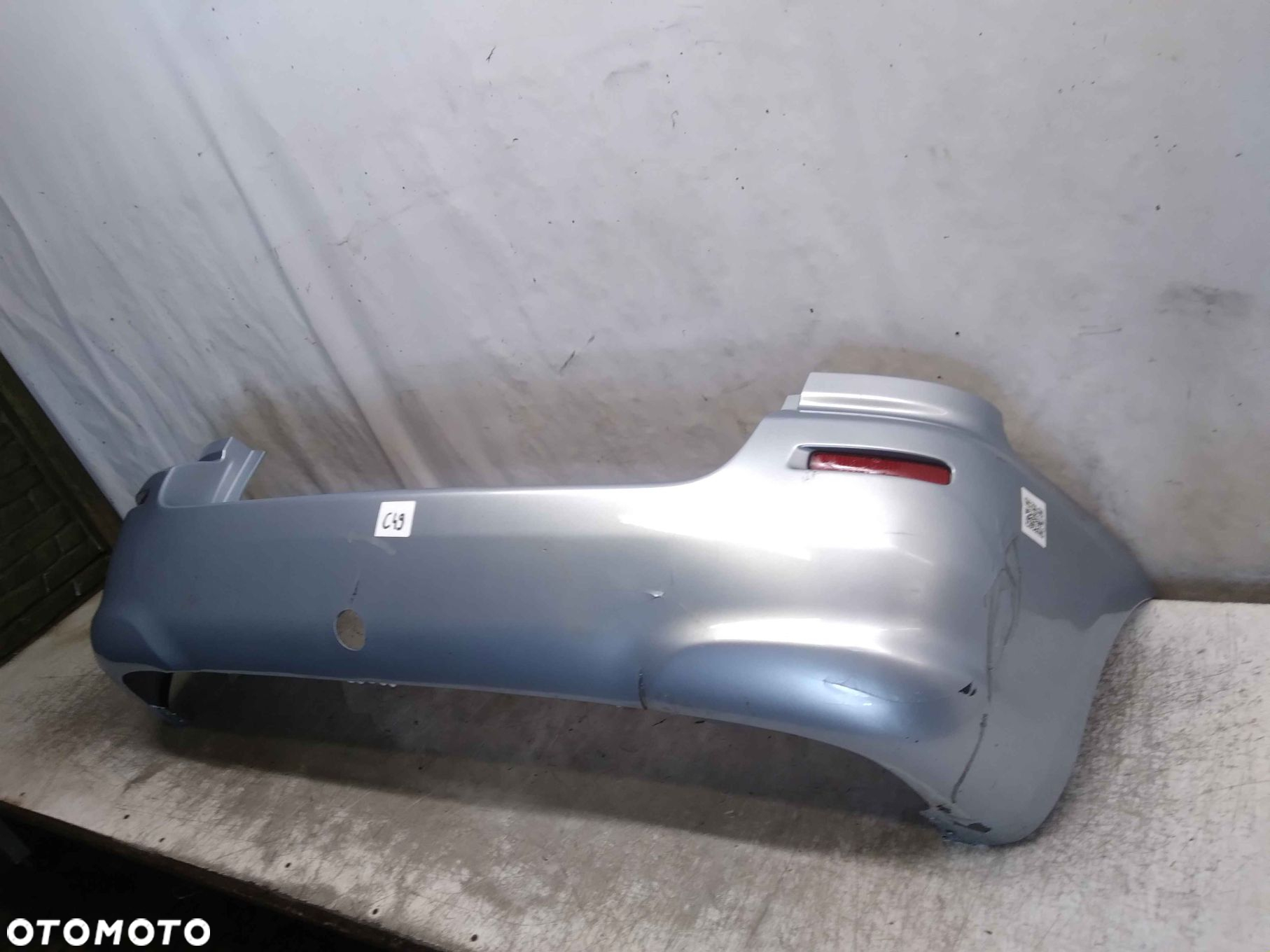 ^ ZDERZAK TYŁ TYLNY TOYOTA COROLLA VERSO 8S1 BŁĘKITNY MORSKI - 2