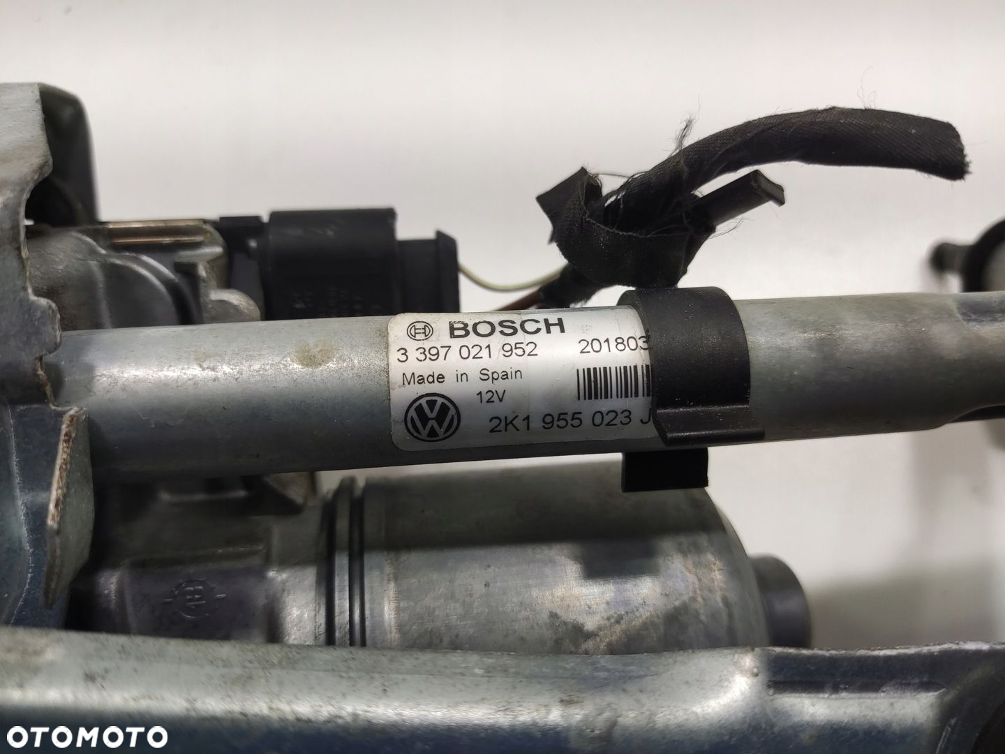 MECHANIZM WYCIERACZEK VOLKSWAGEN CADDY IV 2K5 2K1955023J 2K1955119F 2014-19 - 4