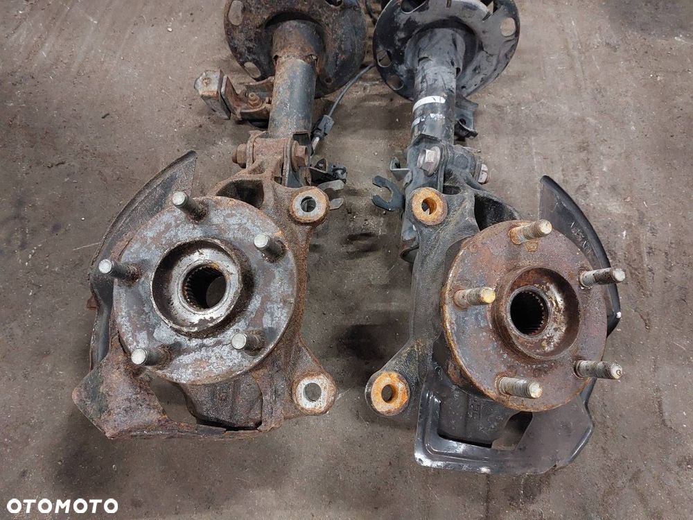 AMORTYZATOR SPRĘŻYNA ZWROTNICA LEWY + PRAWY PRZÓD MAZDA 6 III GJ 2.2 D - 4