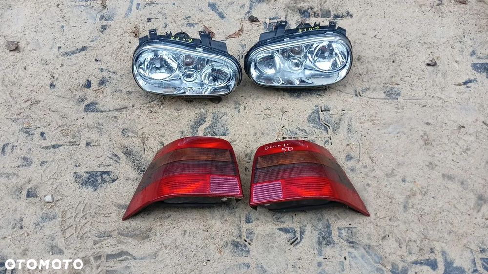 GOLF IV DRZWI MASKA KLAPA ZDERZAK WZMOCNIENIE CHŁODNICA LAMPA REFLEKTOR - 17
