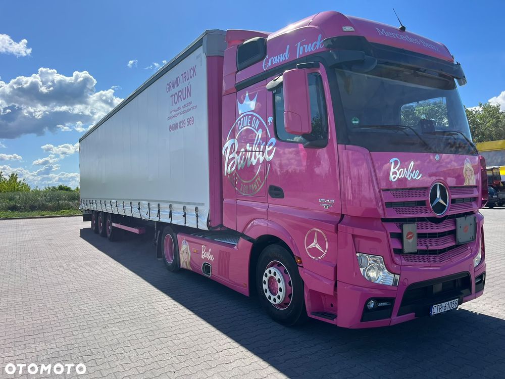 Mercedes-Benz Wynajem MERCEDES ACTROS LOW DECK - 5