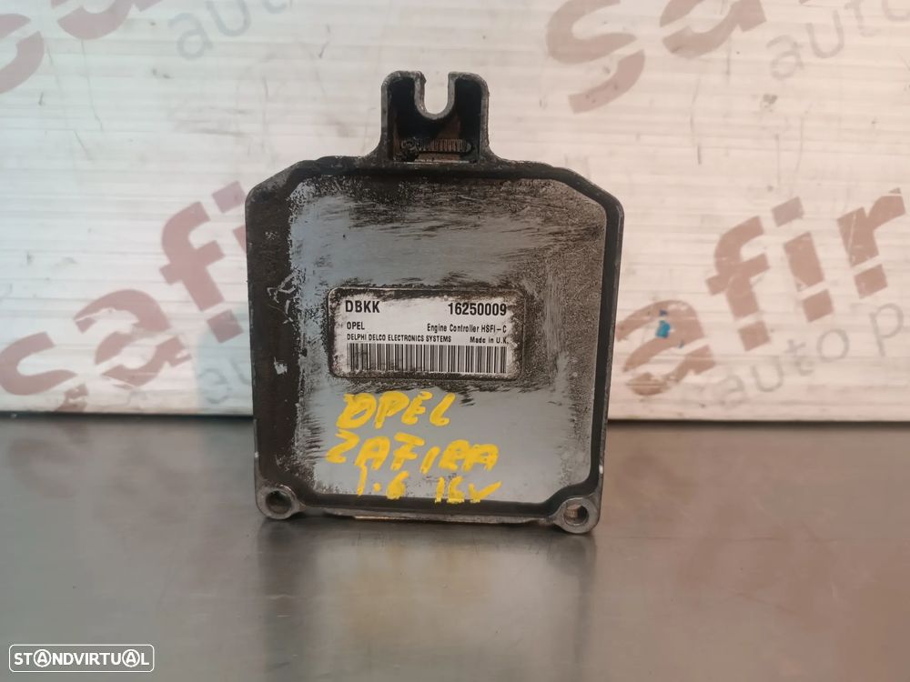 UNIDADE / CENTRALINA DO MOTOR OPEL ZAFIRA 1.6 16V 16250009 - 4