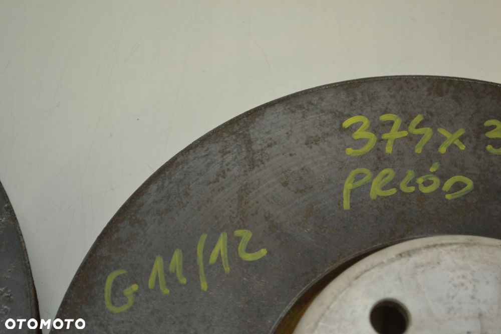 BMW G11 G12 730D XDRIVE TARCZE HAMULCOWE PRZÓD KLOCKI CZUJNIK ZESTAW - 7