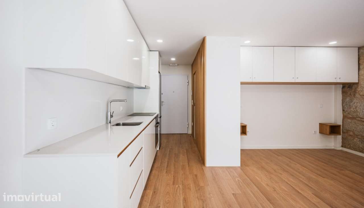 Apartamento T1+1 novo com jardim para venda no centro do Porto - Grande imagem: 5/18