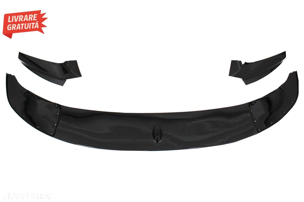 Prelungire Bara Fata BMW Seria 5 F10 F11 (2011-2017) M-Performance Design Negru Lu- livrare gratuita - 5