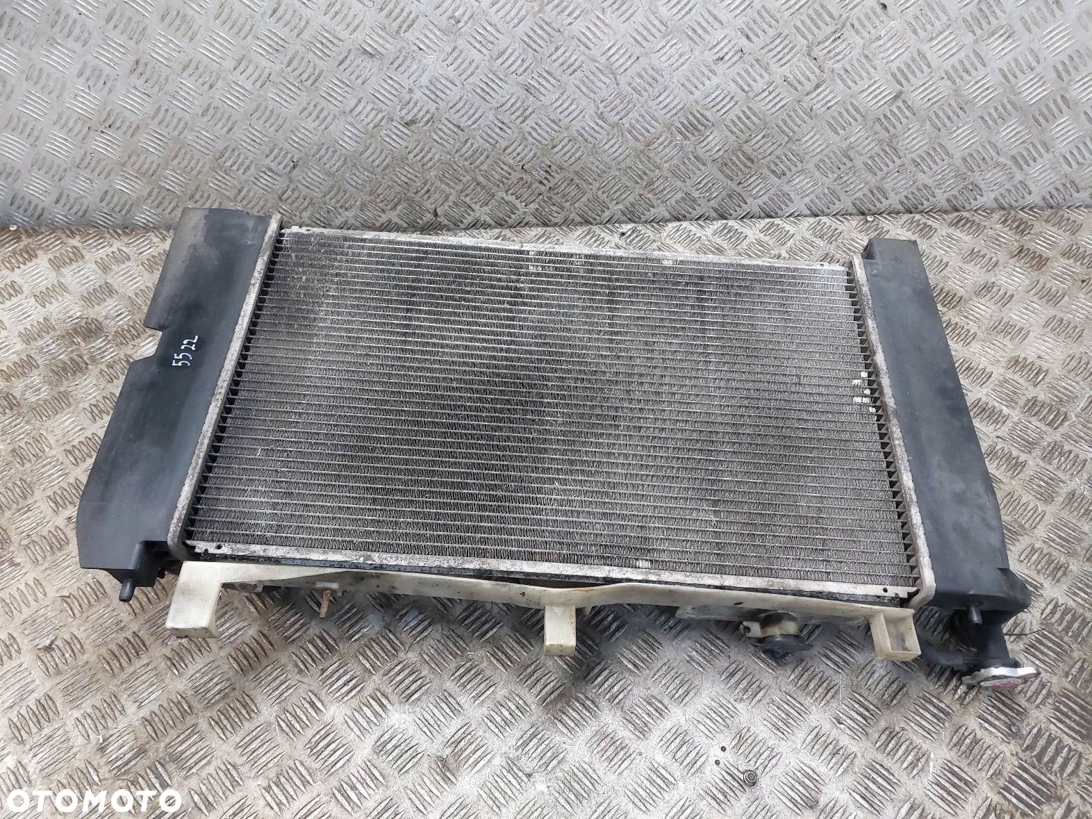 CHŁODNICA WODY + WENTYLATOR AVENSIS T25 1.8 16V 168000-9010 - 3