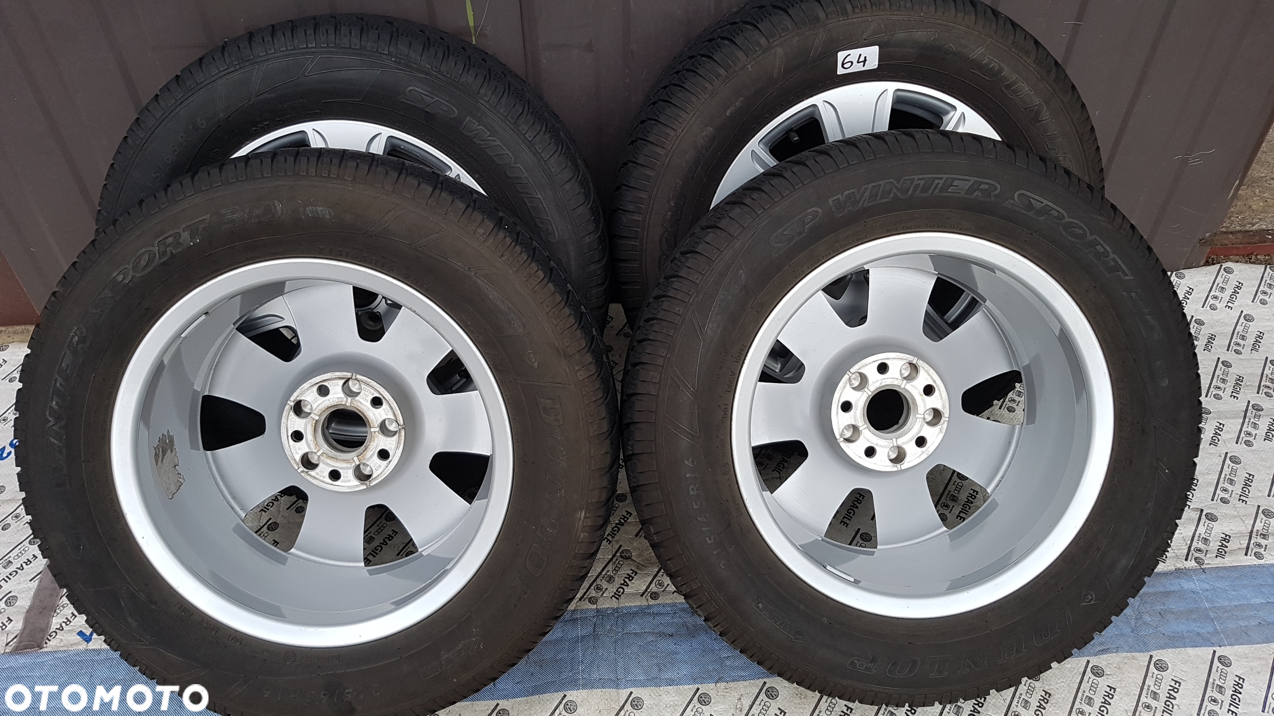 KOŁA VW TIGUAN T-Roc AUDI Q3 Q2 SKODA KARQ SEAT ATECA 5X112 215/65R16 - 18