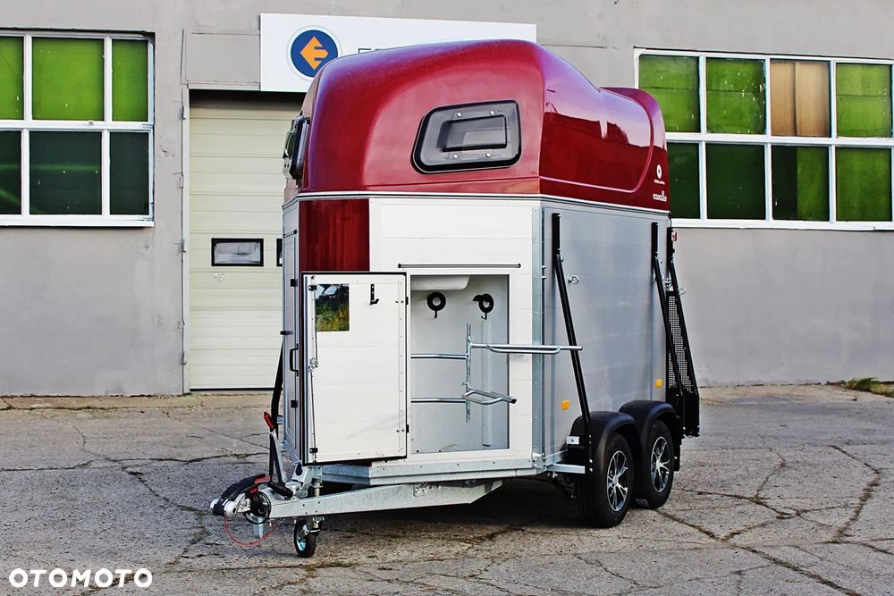 Esselmann przyczepa do przewozu zwierząt z siodlarnią - 8