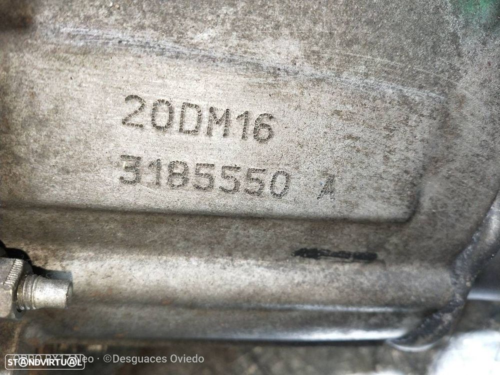 CAIXA VELOCIDADES PEUGEOT 206 FASTBACK 2000 -20DM16 - 4