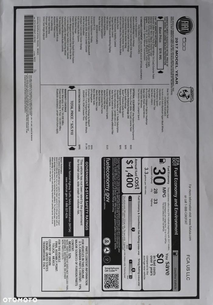 Fiat 500 1.4 16V T-Jet Abarth Esseesse - 10