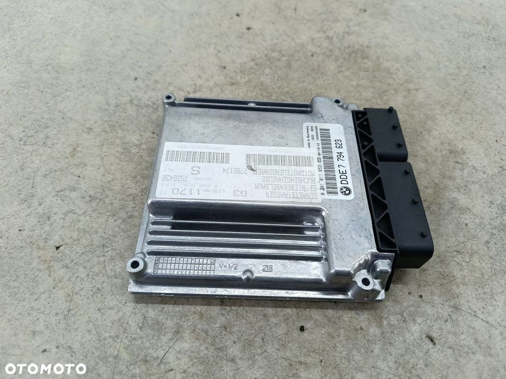 KOMPUTER, STEROWNIK BMW 3 E46 7794623 0281011653  BOSCH 2.0 D 318td - 4