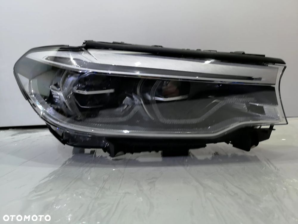 Lampa Prawa BMW 5 G30 G31 BMW Adaptive LED Full Led Przed Liftem Przód Przednia - 4