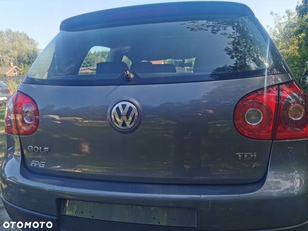 volkswagen golf v la7t tylna klapa pokrywa bagażnika - 1