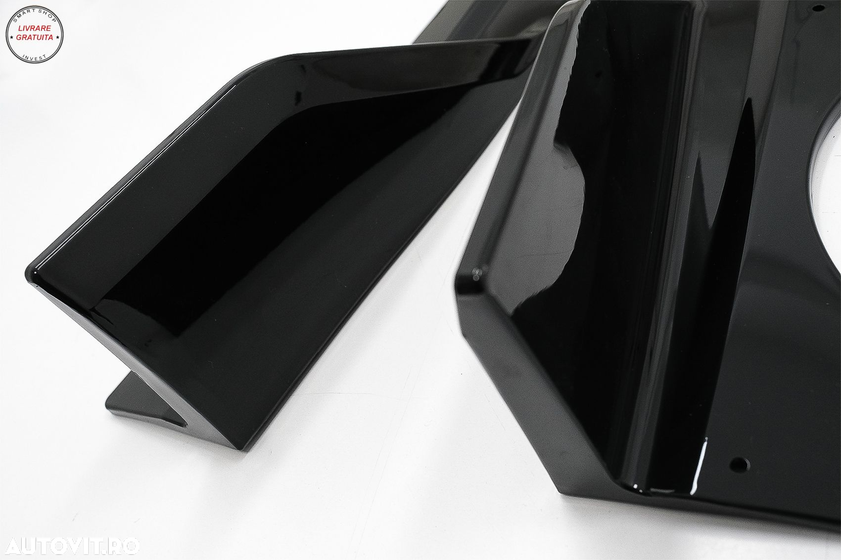 Pachet Exterior Aero BMW X5 G05 (2018-2022) M-Tech Black Knight Design Negru Lucio- livrare gratuita - 11