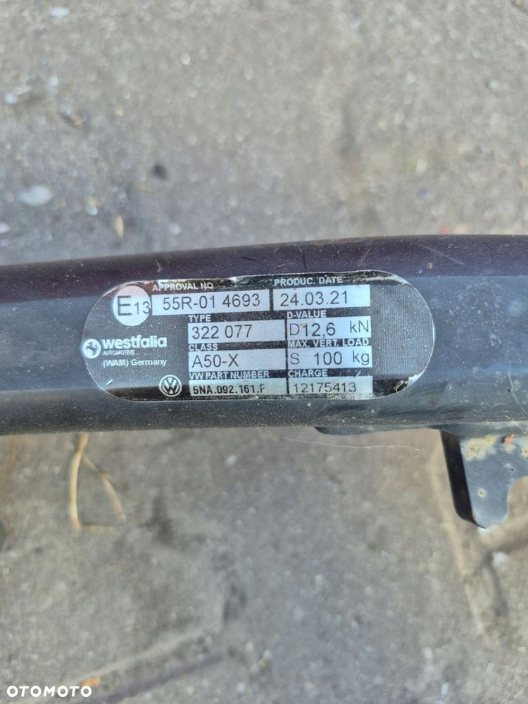 Hak holowniczy do Volkswagen Tiguan 5NA092161F - 2